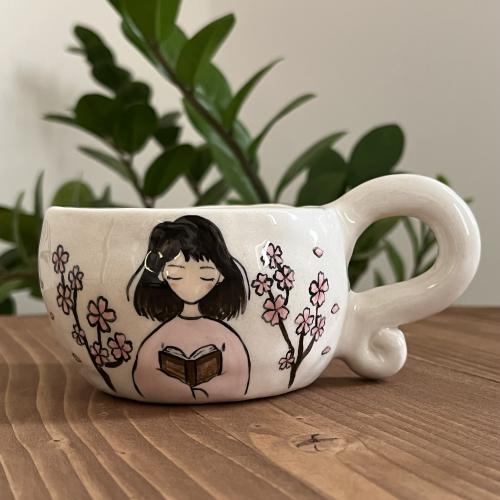 كوب زهرة الساكورا