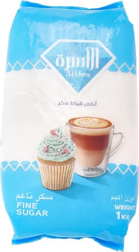 سكر الأسرة ناعم صغير 1 كيلو