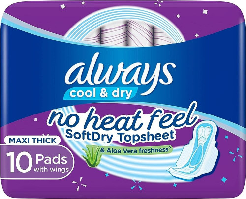 اولويز فوطة صحية حجم كبير 10 حبة always