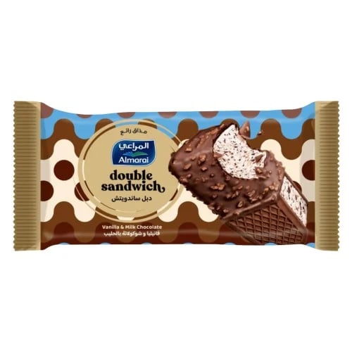 Almarai double sandwich ice cream 100ml