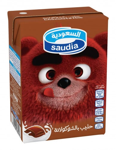 حليب بالشوكولاتة السعودية صغير