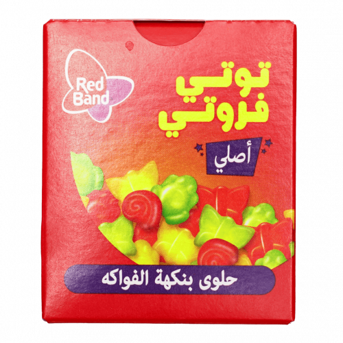 توتي فروتي حلوى بنكهة الفواكه 18جرام