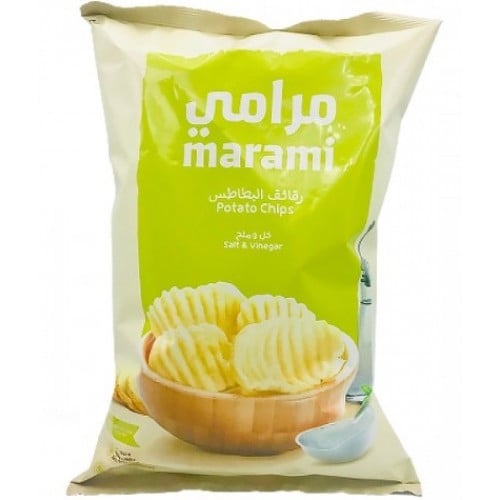 بطاطس مرامي خل وملح 100جم MARAMI