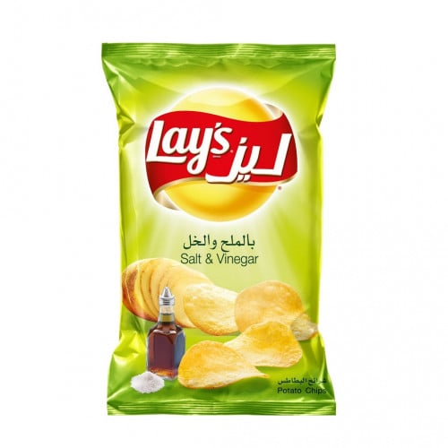 بطاطس ليز بالملح و الخل 48جم Lays