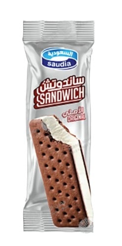 ايس كريم ساندوتش السعودية فانيلا