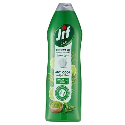 غسيل صحون جف ماتشا والليمون jif 750ml