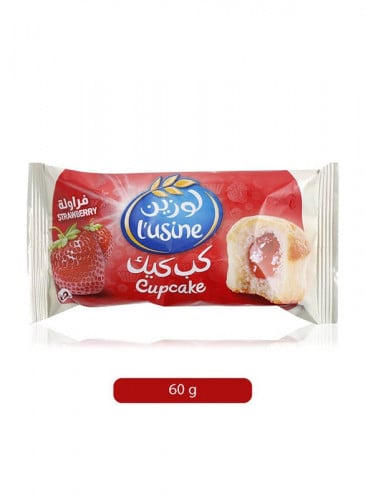 لوزين كب كيك الفراولة 60 غرام