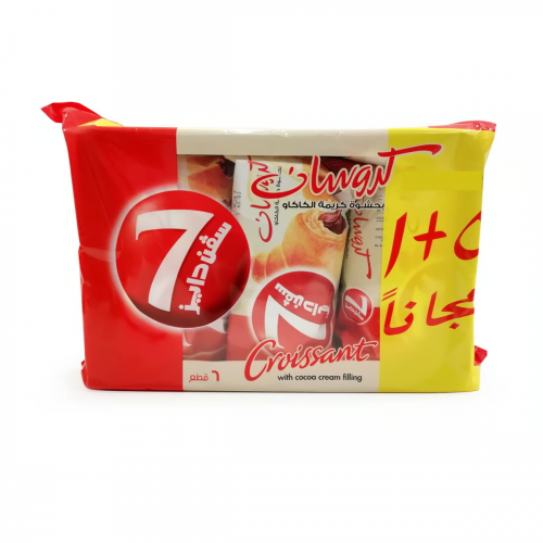خبز كروسان بحشوة كريمة الكاكاو 6 حبات 330 غرام