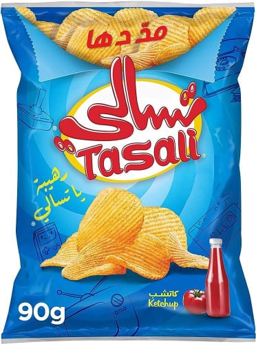 بطاطس تسالي كاتشب 90جم