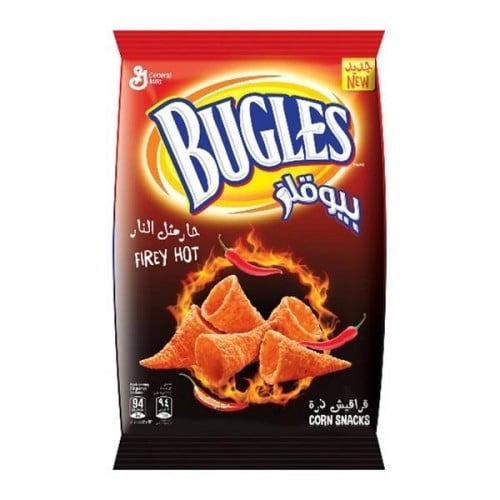 بطاطس بيوقلز حار مثل النار 125جم BUGLES