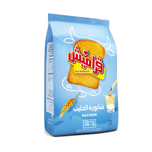شابورة الحليب قراميش 8عبوات 300g