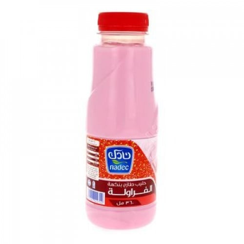 حليب فراولة طازج نادك 360 ملي nadec