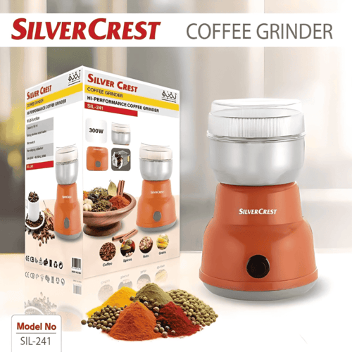 مجموعة سيلفر كريست خلاط وطاحونه وقطاعة وغلاية