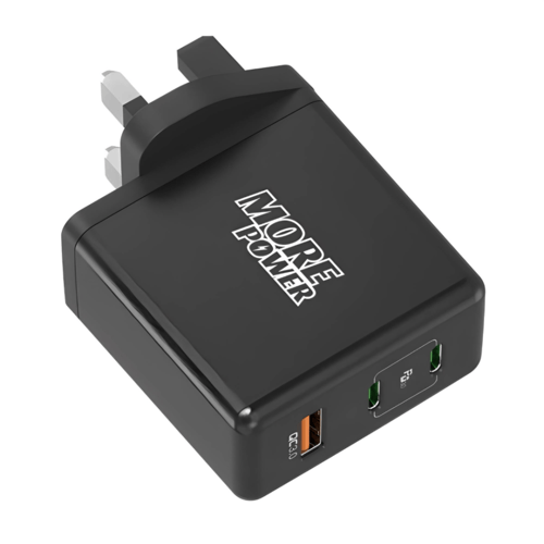 فيش جداري مور باو ر بقوة 65 واط بمنفذين PD ومنفذ U...