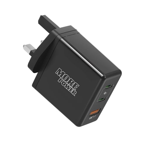 فيش جداري مور باو ر بقوة 65 واط بمنفذين PD ومنفذ U...