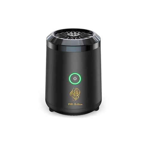 "مبخرة الاكترونية متنقلة لون اسود"