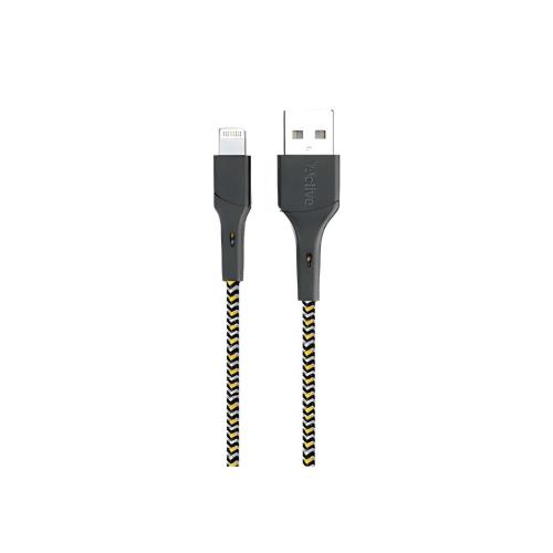 كيبل أكتيف (Active) قماشي USB إلى آيفون 2 متر - سل...