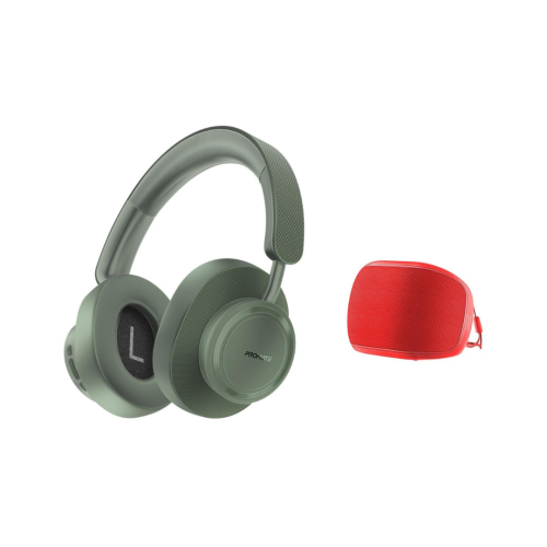 سماعة راس بلوتوث عازلة لصوت مع مكبر صوت بلوتوث فائ...