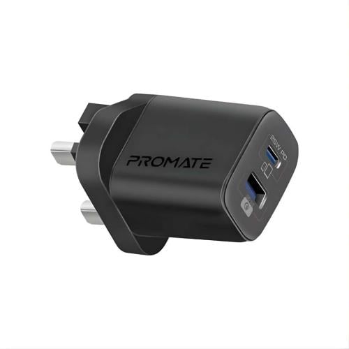 فيش جداري من بروميت 25 واط ثنائي المنافذ (PD + QC...