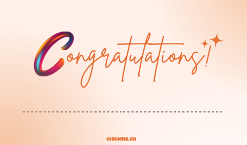 Congratulations Card