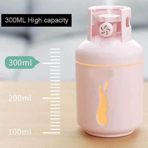 فواحة بشكل أسطوانة 3 في 1 فواحة مع مروحة USB مع اض...