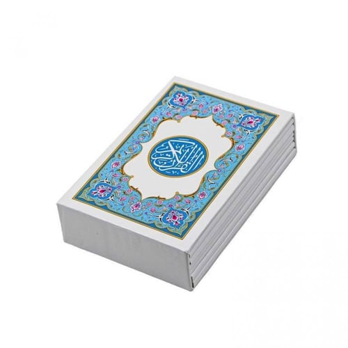 مصحف كفي مجزء 6 اقسام مع علبة مجمع الملك فهد بالمد...