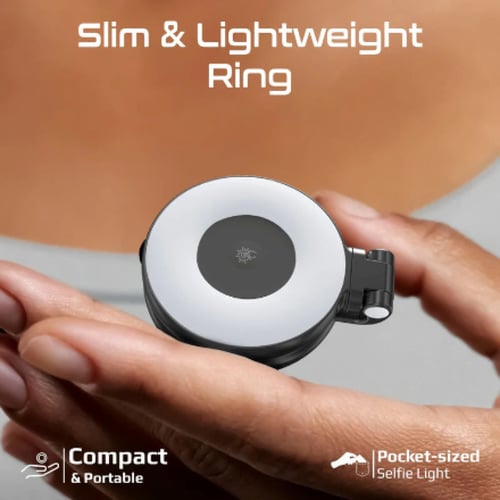 إضاءة مغناطيسية للجوال مع مرايا من بروميت Promate...