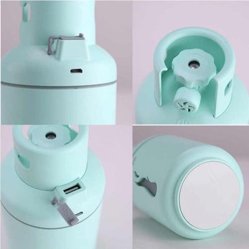 فواحة بشكل أسطوانة 3 في 1 فواحة مع مروحة USB مع اض...