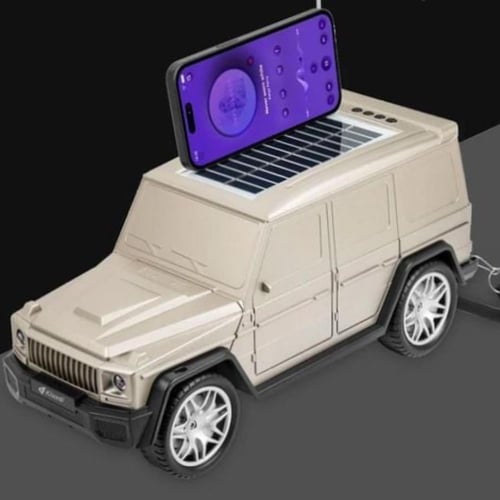 سبيكر بصوت عالي على شكل سيارة بطارية 1200Amh مكبر...