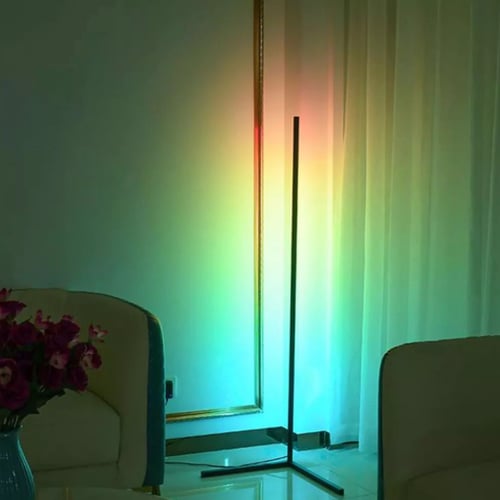 اضاءة زاوية أرضي LED ‏ ‏تحكم بالتطبيق و تفاعلي مع...