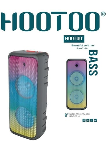 مكبر صوت لاسلكي احترافي HooToo (موديل HT-SP016) |...