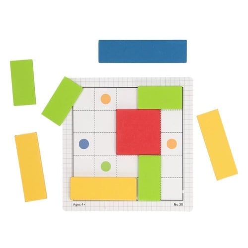 ‏لعبة ألغاز مع أوراق متعددة للأطفال الغاز مجموعة ا...