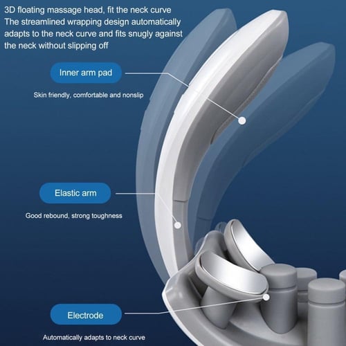 جهاز مساج وتدليك الرقبة تدعم 15 مستوى - smart neck...