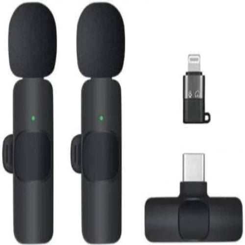 مايك - ميكرفون لاسلكي تايب سي يدعم الاندرويد WIREL...