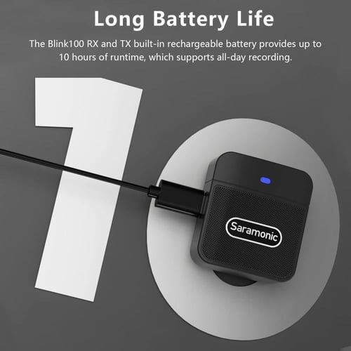 ميكروفون لاسلكي للايفون للبودكاست ومقابلات بجودة ع...