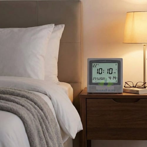 ساعة الفجر الحديث الرقمية تنبية أوقات الصلوات والأ...