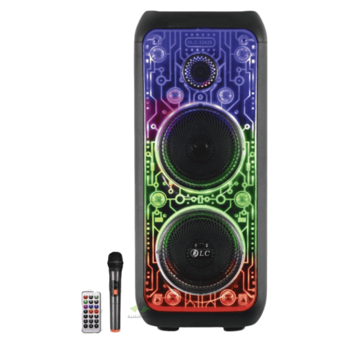 سماعة كبيرة مكبر صوت محمول من Dlc مع ميكرفون لا سل...