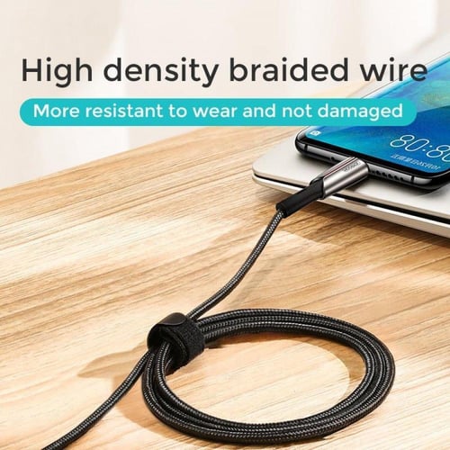 جيروم كيبل شحن سريع تايب سي 60w Type-C نايلون غير...