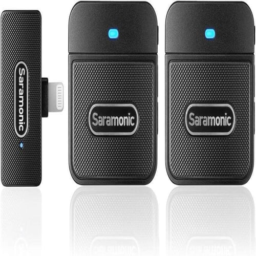 ميكروفون لاسلكي للايفون للبودكاست ومقابلات بجودة ع...