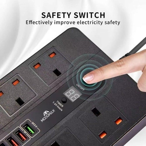 توصيلة ذكية 6 منافذ من NOXON بمدخل PD