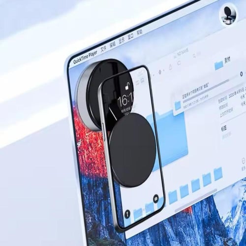 حامل جوال مغناطيسي قابل للتثبيت في اي مكان سطحي بس...