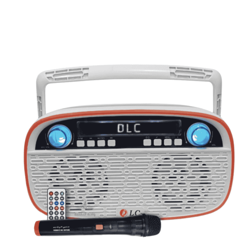 راديو بشكل انيق 20 واط مع مكبر صوت وميكرفون DLC-32...