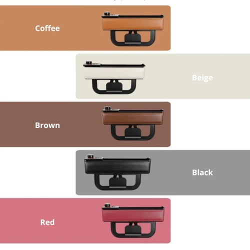 منظم الاغراض للسيارة من Zhuse مع منفذ شحن (يدعم QC...