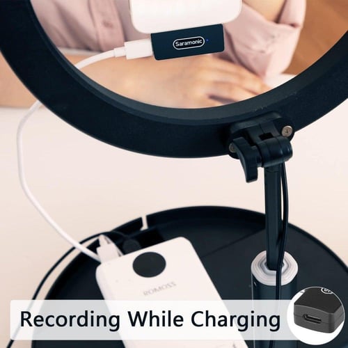 ميكروفون لاسلكي للايفون للبودكاست ومقابلات بجودة ع...