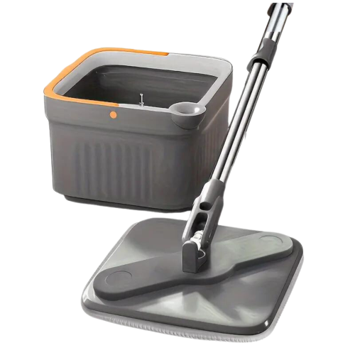 ممسحة أرضيات الذكية من DENX مربعة مع دلو يعمل بنظا...
