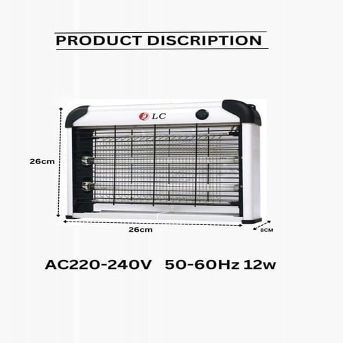 قاتل الحشرات و البعوض الكهربائي صاعق ناموس 12 واط...