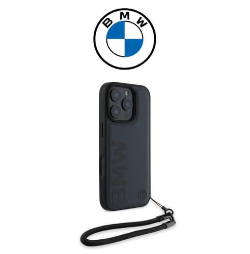 جراب خلفي لهاتف iPhone 16 Pro Max مع حزام يد مصنوع...