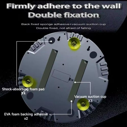 آلة الملاكمة الذكية المثبتة على الحائط مع القفازات...