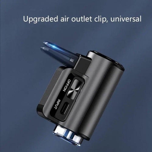 معطر سيارة الكتروني مع ثلاث عطور فواحة