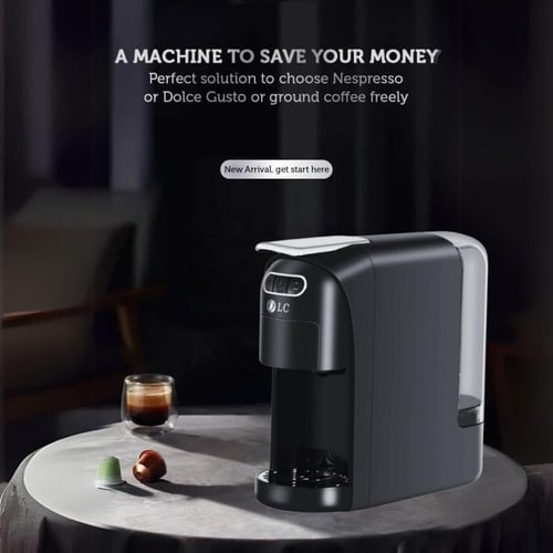 DLC ماكينة قهوة اسبريسو متعددة الوظائف - ماكينة قه...